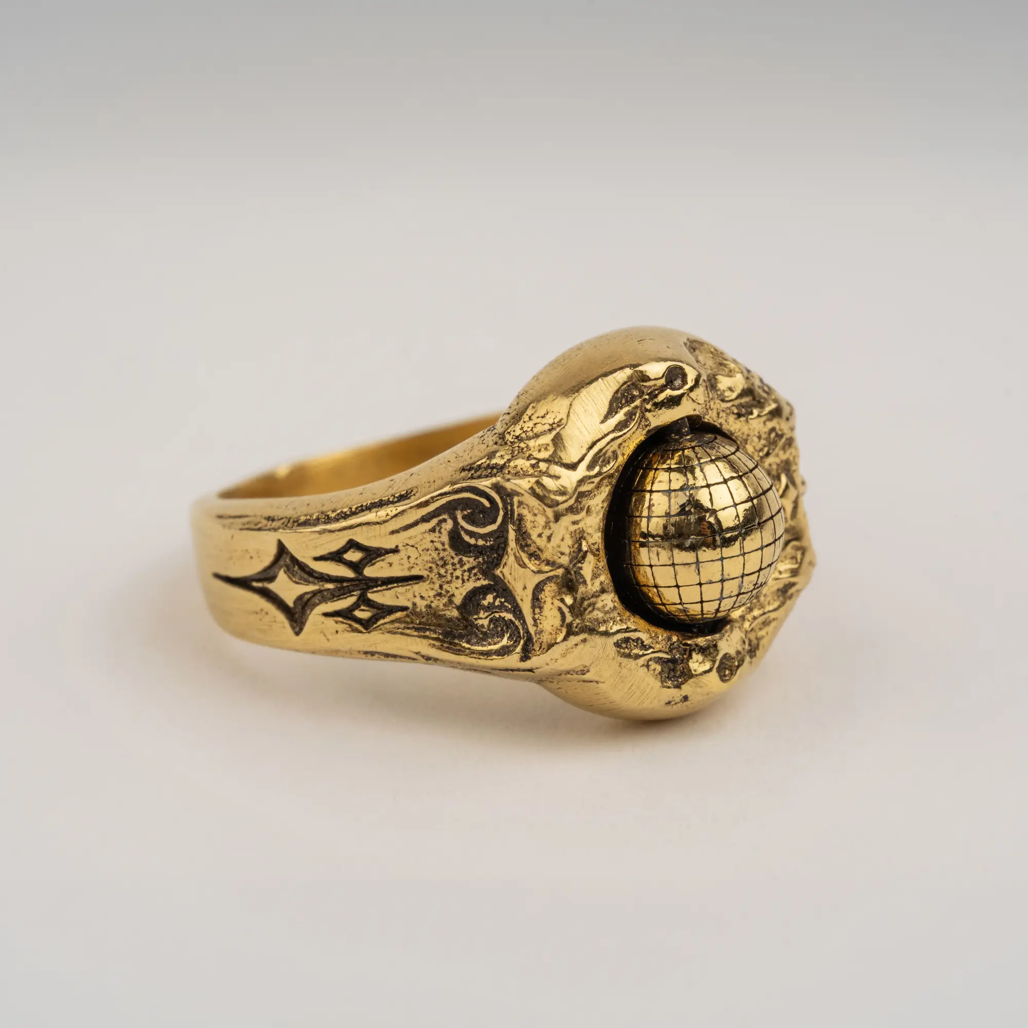 Discobol Ring — gold 1